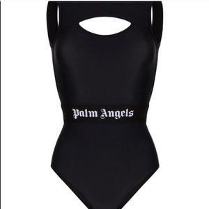 Palm Angel Cutout One Piece Swim